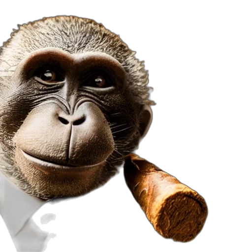 animal, staff, photorealistic, 3d render transparent PNG cut-out