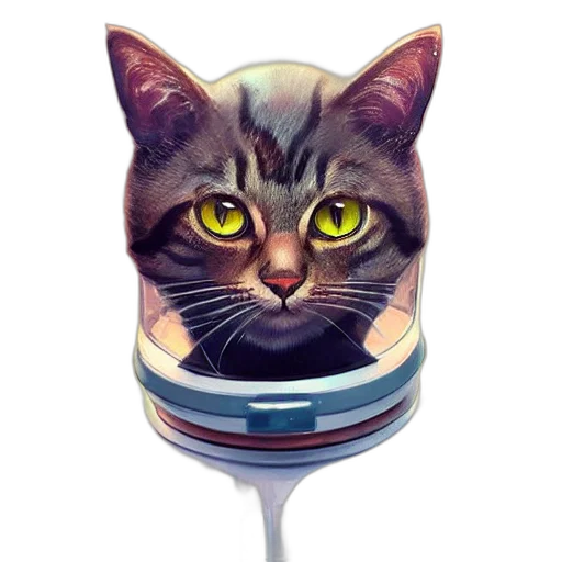 bottle, staff, umbrella, robot transparent PNG cut-out