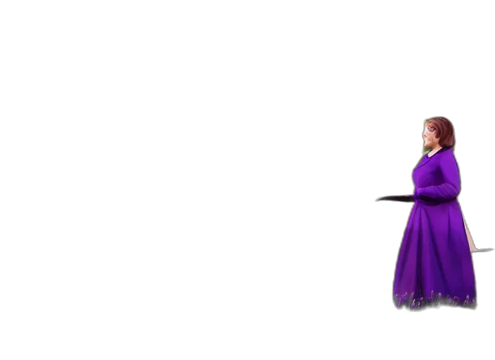 dress, staff, umbrella, weapon transparent PNG cut-out