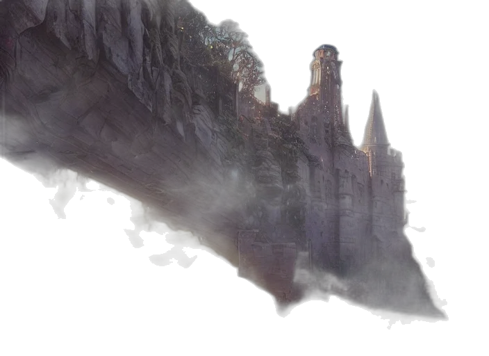 dragon, sword, crown, concept art transparent PNG cut-out