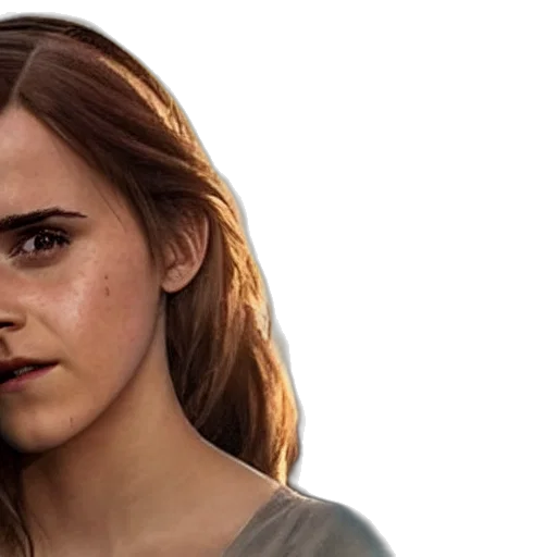 face, hair, photorealistic, concept art transparent PNG cut-out