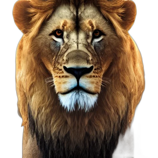 animal, crown, face, staff transparent PNG cut-out
