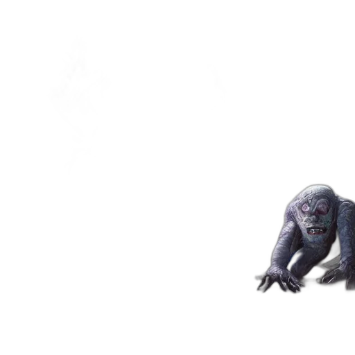 creature, animal, robot, face, concept art, 3d render, photorealistic, pixel art transparent PNG cut-out