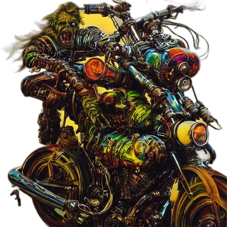 robot, weapon, car, concept art transparent PNG cut-out