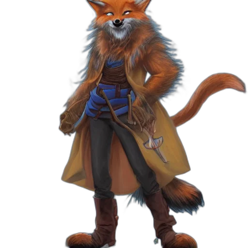 staff, jacket, animal, concept art transparent PNG cut-out