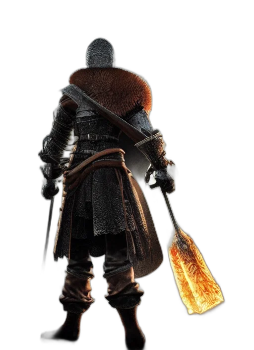 sword, staff, weapon, jacket transparent PNG cut-out