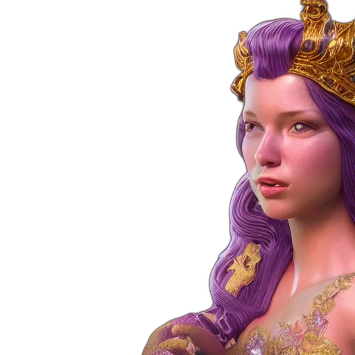 crown, 3d render, fantasy art, concept art transparent PNG cut-out