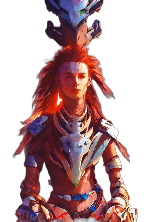 staff, face, mask, sword, concept art, fantasy art, pixel art, comic book art transparent PNG cut-out