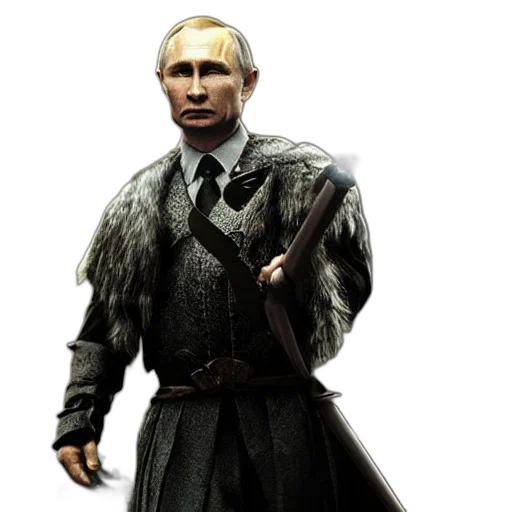 jacket, staff, weapon, concept art transparent PNG cut-out