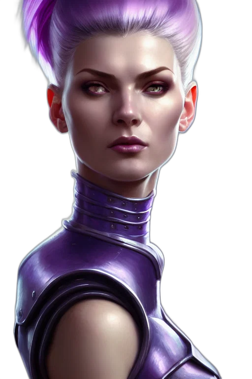 face, robot, staff, fantasy art, concept art, cyberpunk, comic book art, outer space transparent PNG cut-out