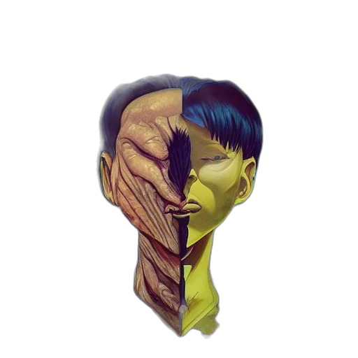 mask, face, hair, hat transparent PNG cut-out