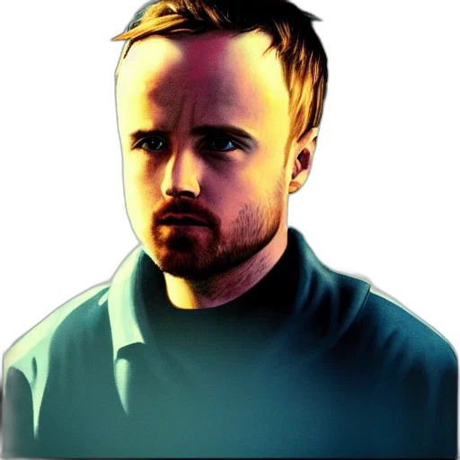 face, staff, jacket, robot, photorealistic, comic book art, concept art, cartoon transparent PNG cut-out