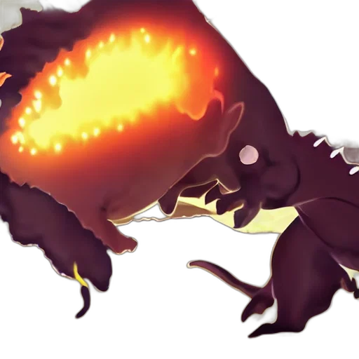 dragon, creature, animal, weapon transparent PNG cut-out