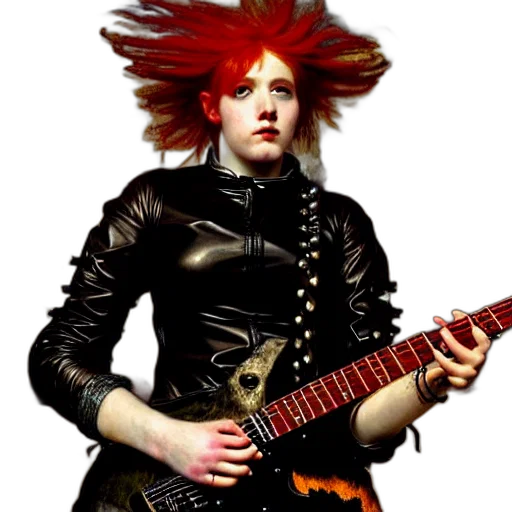 hair, jacket, staff, concept art transparent PNG cut-out