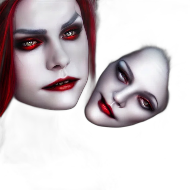 mask, face, photorealistic, concept art, fantasy art, comic book art, red, dark transparent PNG cut-out