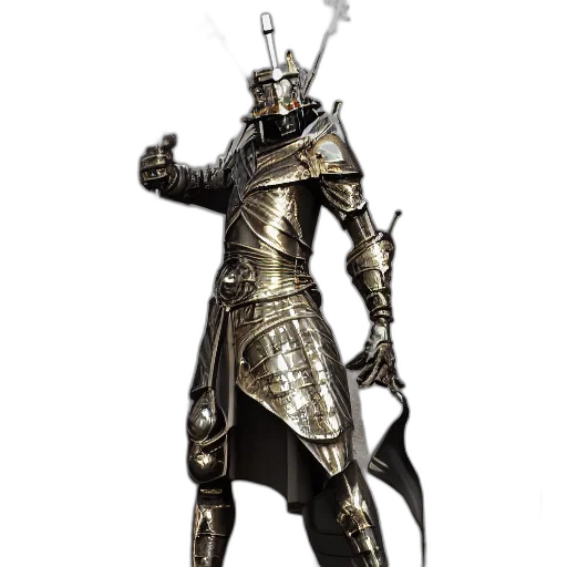 sword, staff, weapon, robot transparent PNG cut-out