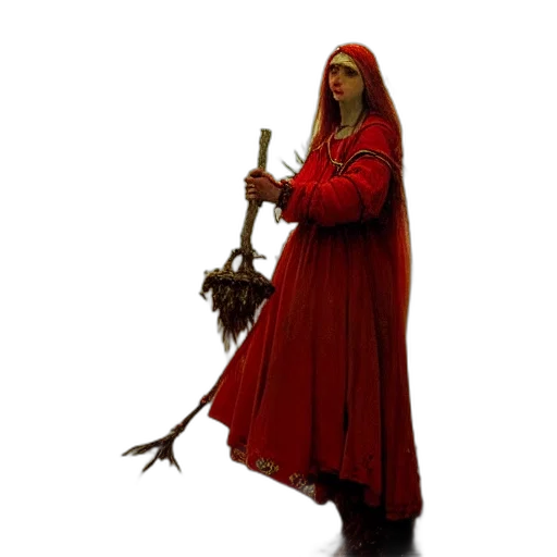 staff, sword, weapon, dress transparent PNG cut-out