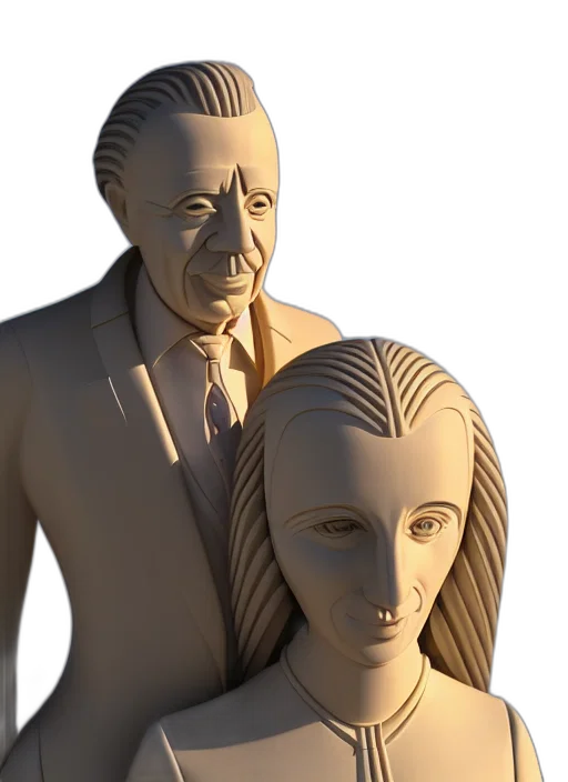 face, 3d render, photorealistic, concept art, style, santiago, calatrava, frank transparent PNG cut-out