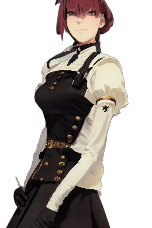 staff, jacket, dress, weapon transparent PNG cut-out