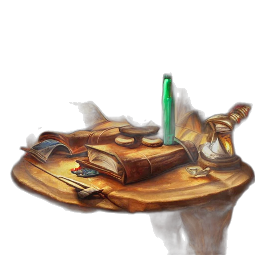crown, furniture, hat, weapon, concept art, photorealistic, 3d render, fantasy art transparent PNG cut-out