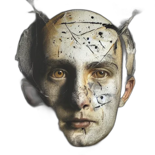 mask, face, robot, crown transparent PNG cut-out