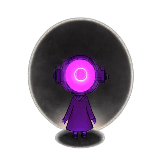 robot, staff, mask, dress transparent PNG cut-out
