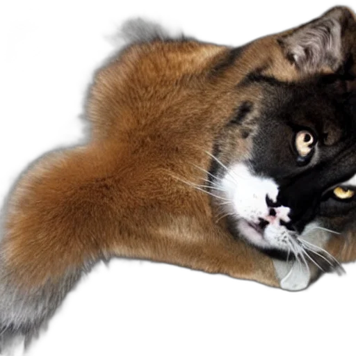 animal, staff, creature, weapon, photorealistic, 3d render, concept art, sad transparent PNG cut-out
