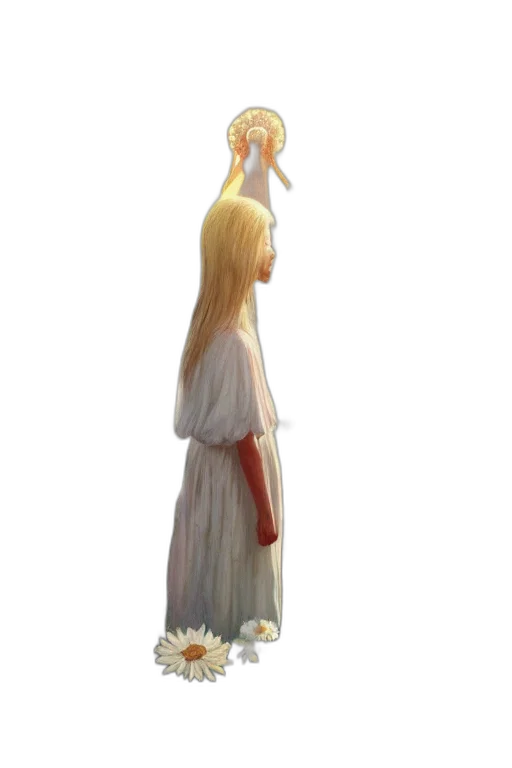 dress, staff, sword, crown, 3d render, concept art, fantasy art, photorealistic transparent PNG cut-out
