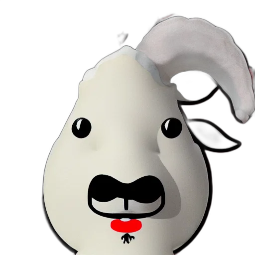 animal, mask, face, staff, concept art, 3d render, photorealistic, cartoon transparent PNG cut-out