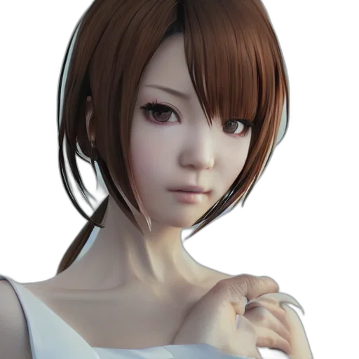 face, robot, staff, dress transparent PNG cut-out