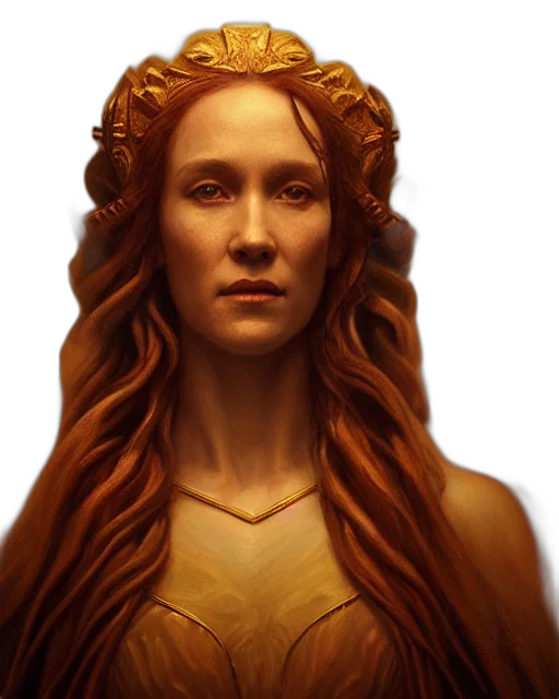 crown, face, fantasy art, concept art transparent PNG cut-out