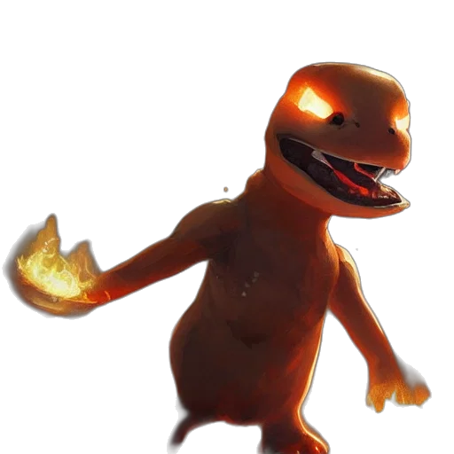creature, animal, dragon, staff, concept art, 3d render, fantasy art, pixel art transparent PNG cut-out
