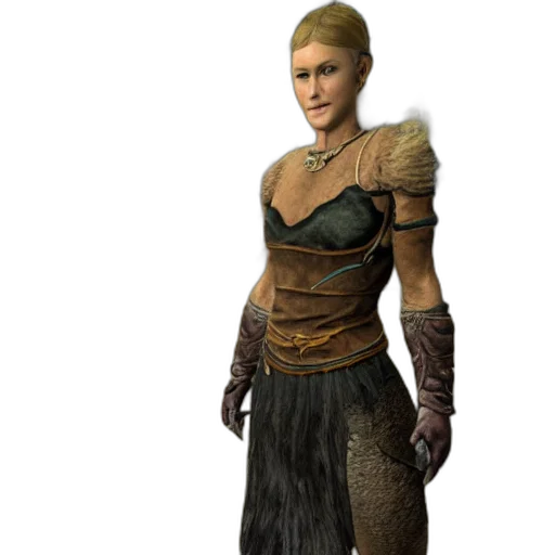 staff, dress, dragon, fantasy art transparent PNG cut-out
