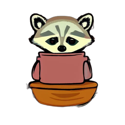 animal, staff, food, concept art, pixel art, cartoon, 3d render, earth tones transparent PNG cut-out