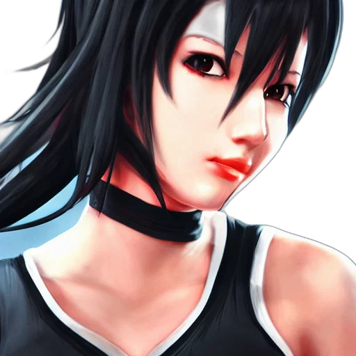 anime, photorealistic, fantasy art, 3d render transparent PNG cut-out
