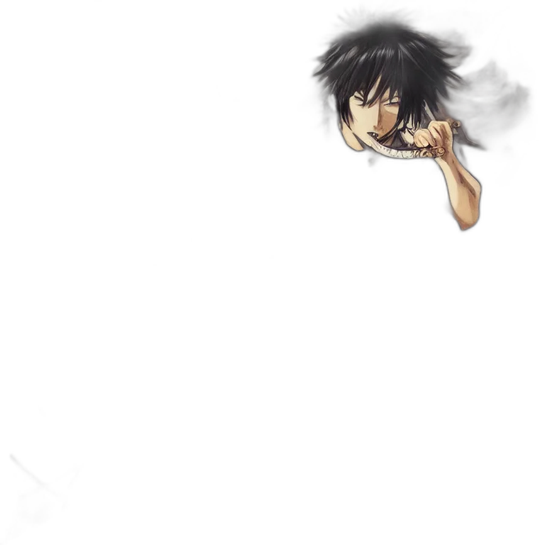 mask, weapon, creature, hair transparent PNG cut-out