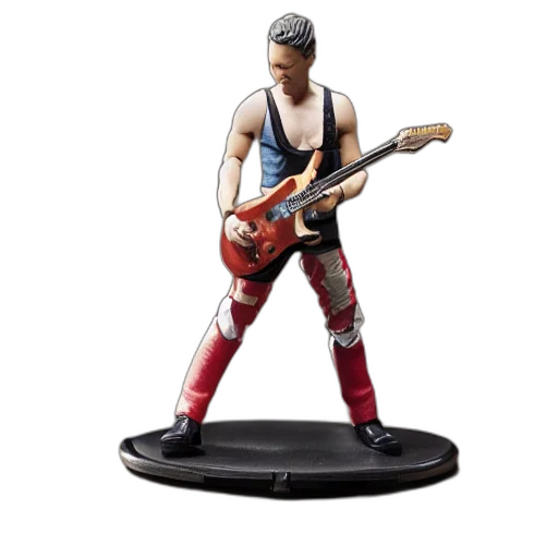 concept art, take, band, action, figure, figurine, product, photo transparent PNG cut-out