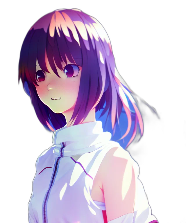 dress, face, creature, flower transparent PNG cut-out