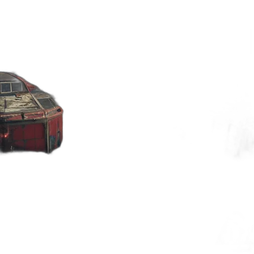 car, robot, furniture, weapon transparent PNG cut-out