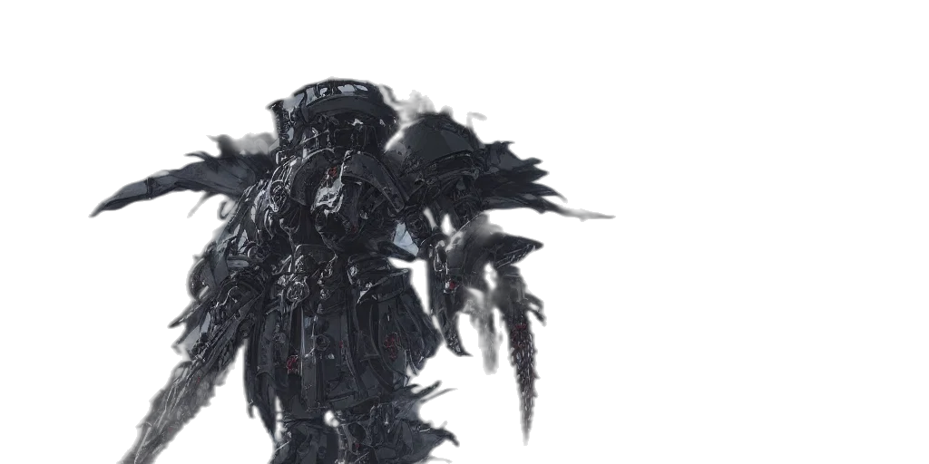 robot, creature, weapon, dragon, concept art, 3d render, grimdark, tsutomu transparent PNG cut-out