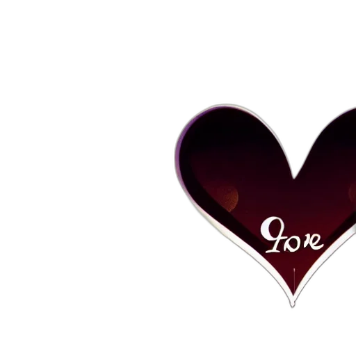 3d render, photorealistic, story, two, hearts, called, infinity transparent PNG cut-out