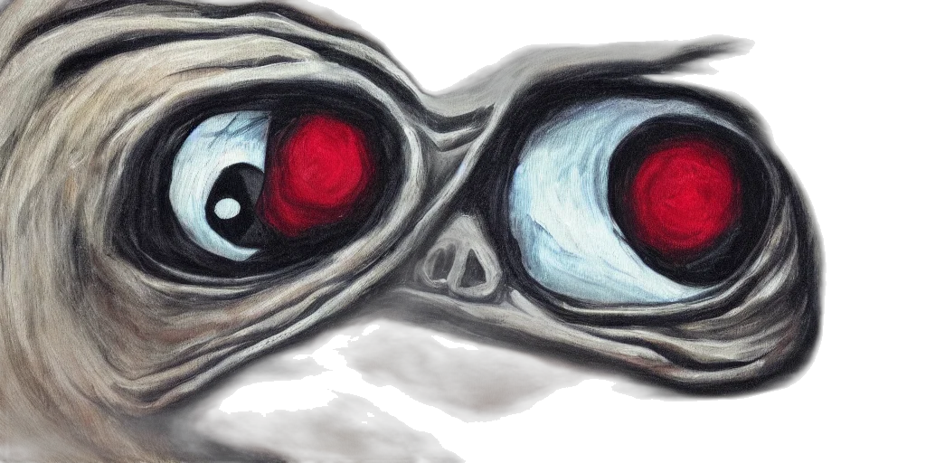 mask, creature, face, robot transparent PNG cut-out