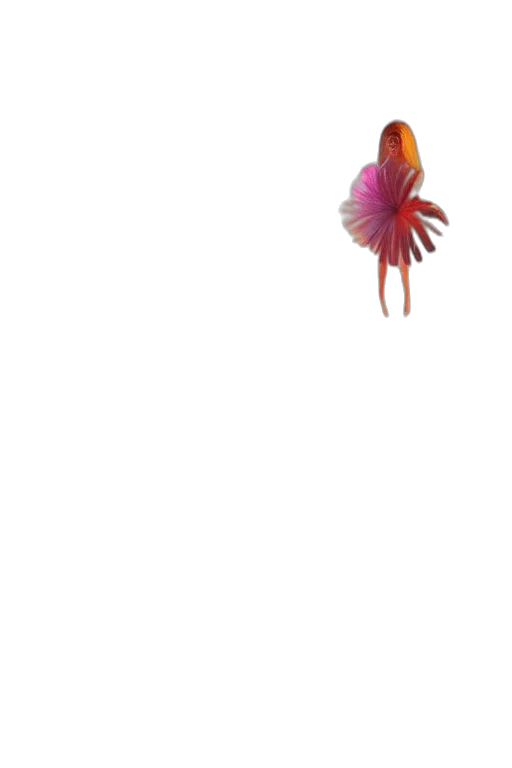 animal, flower, creature, dragon transparent PNG cut-out