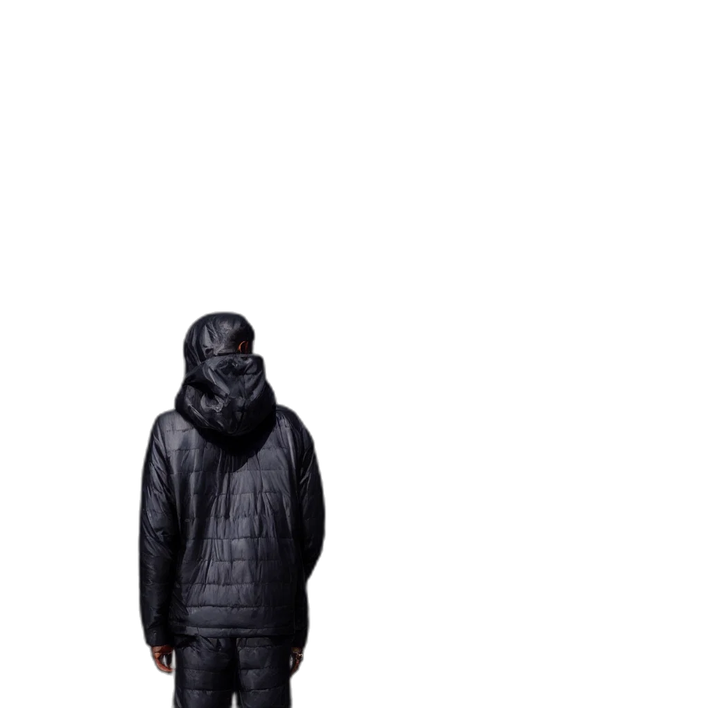 jacket, mask, hat, face transparent PNG cut-out