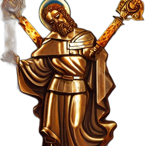 staff, concept art, ironclad, jesus, blue, shield, jumbo, sword transparent PNG cut-out