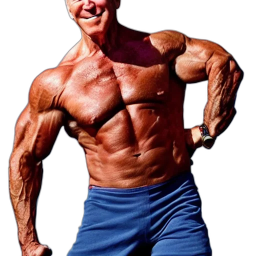 animal, creature, face, photorealistic, super, muscular, joe, biden transparent PNG cut-out