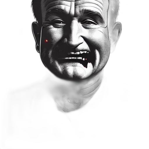 face, mask, staff, creature transparent PNG cut-out