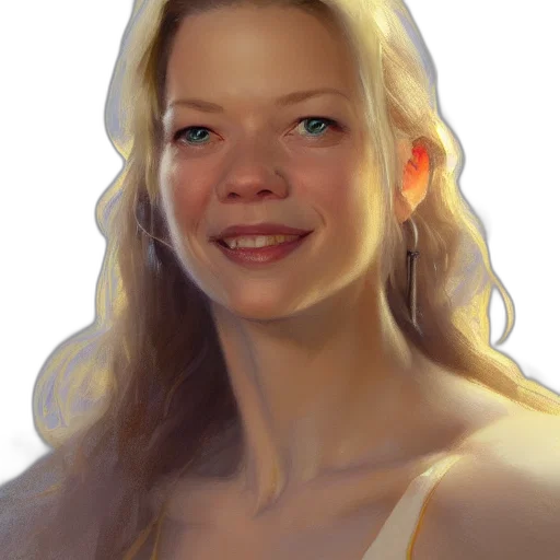 face, dress, jewelry, crown, photorealistic, fantasy art, oil painting, cartoon transparent PNG cut-out