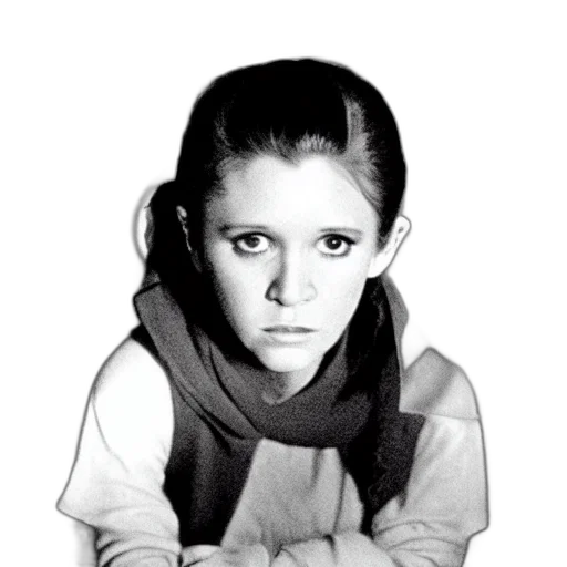 face, staff, jacket, animal, photorealistic, film, still, carrie transparent PNG cut-out