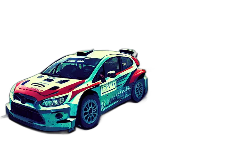 car, 3d render, pixel art, concept art transparent PNG cut-out